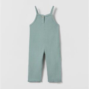 Zara Kids Ribbed Jumpsuit 4-5T